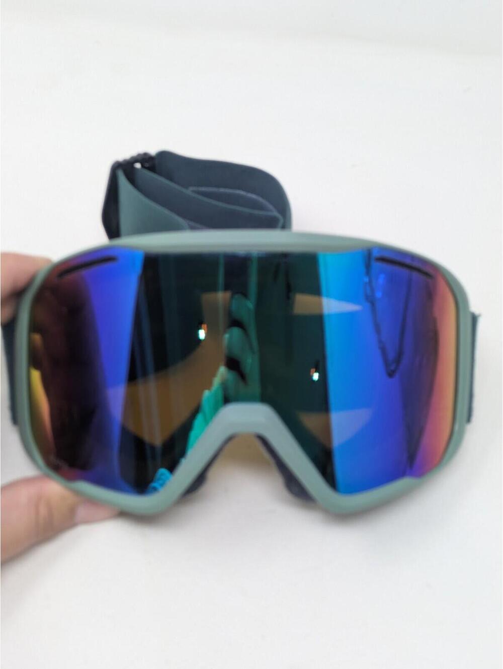 Smith Optics Blazer Snow Goggles Green W/ Mirror Lens - Picture 4 of 7